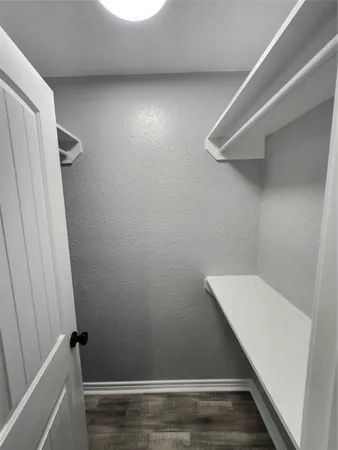 a view of walk in closet