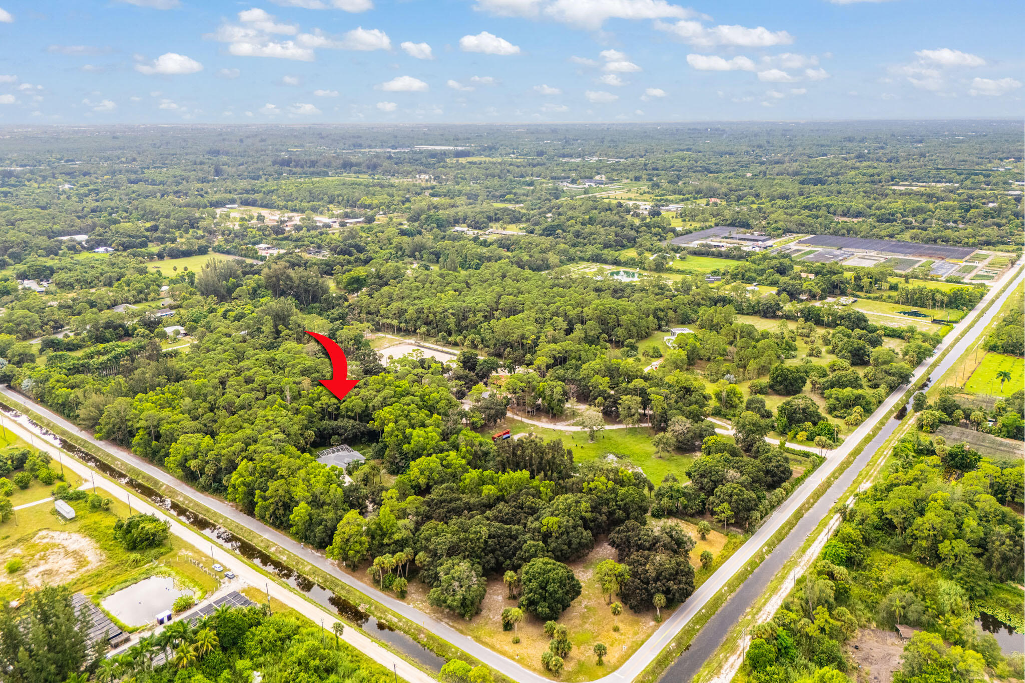 15884 N Road Loxahatchee Groves, FL 33470 - Photo 40 of 46 Main Aerial