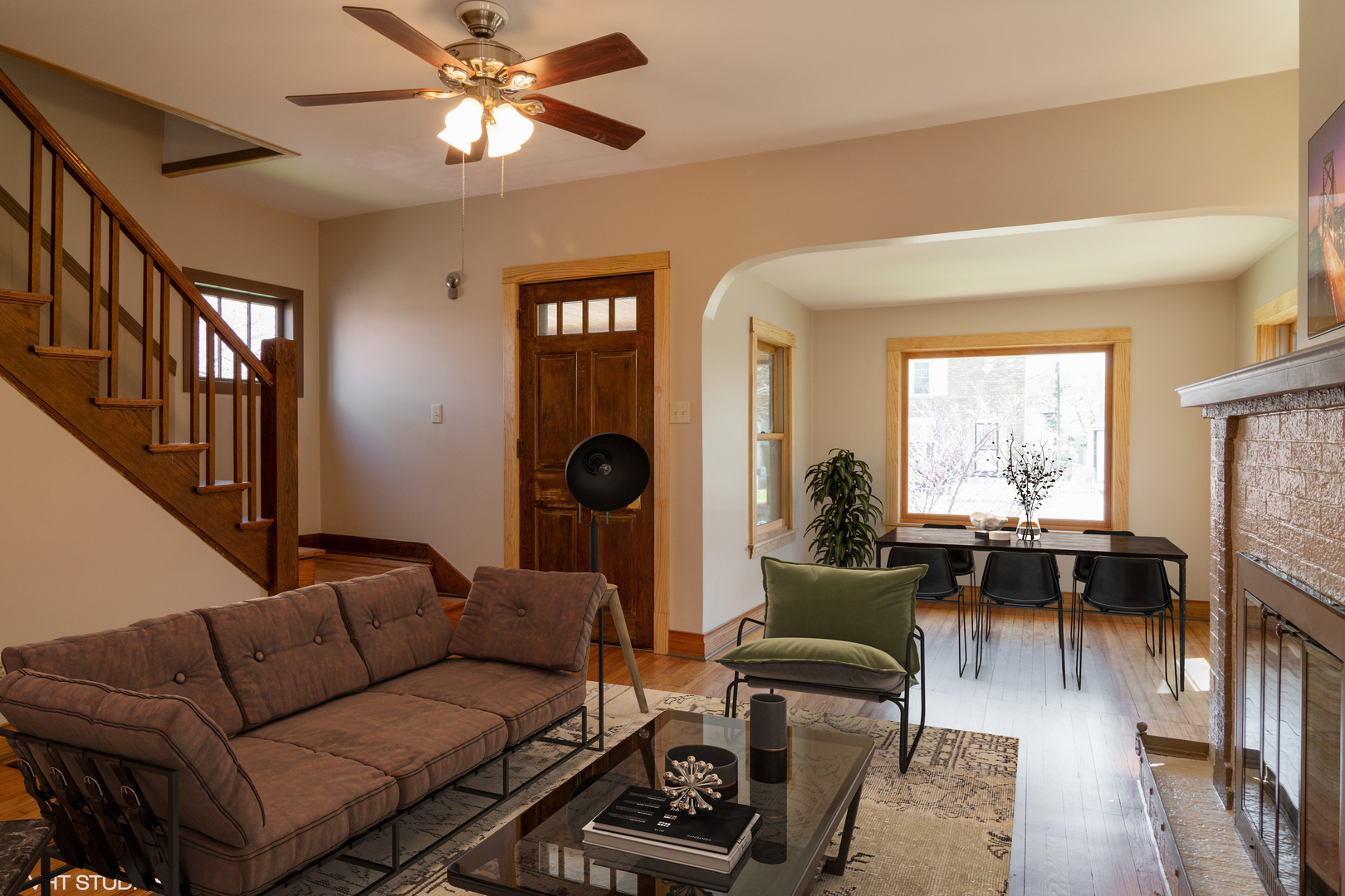 152 East Burlington Street Riverside, IL 60546 - Photo 2 of 10 a living room with furniture and a window
