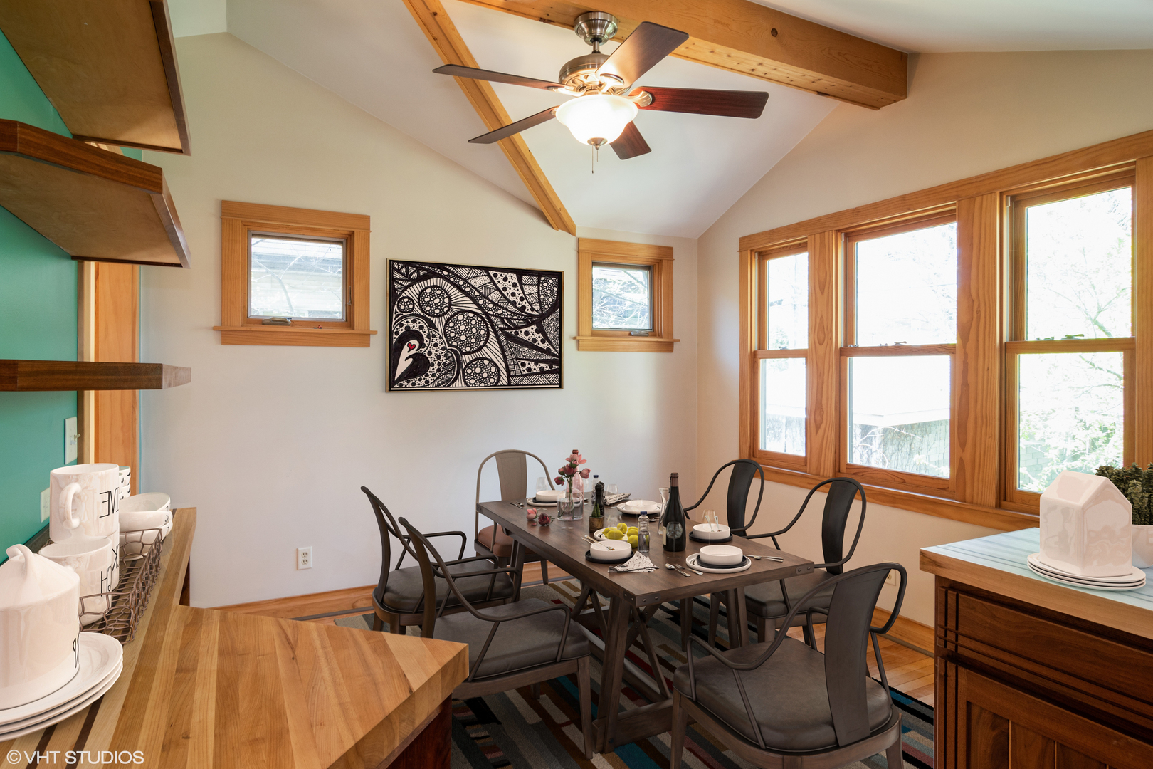152 East Burlington Street Riverside, IL 60546 - Photo 4 of 10 a view of a dining room with furniture window and outside view