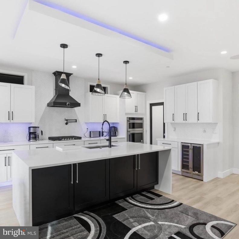 6931 River Drive Road Sparrows Point, MD 21219 - Photo 15 of 54 Sleek modern kitchen with stylish flair.