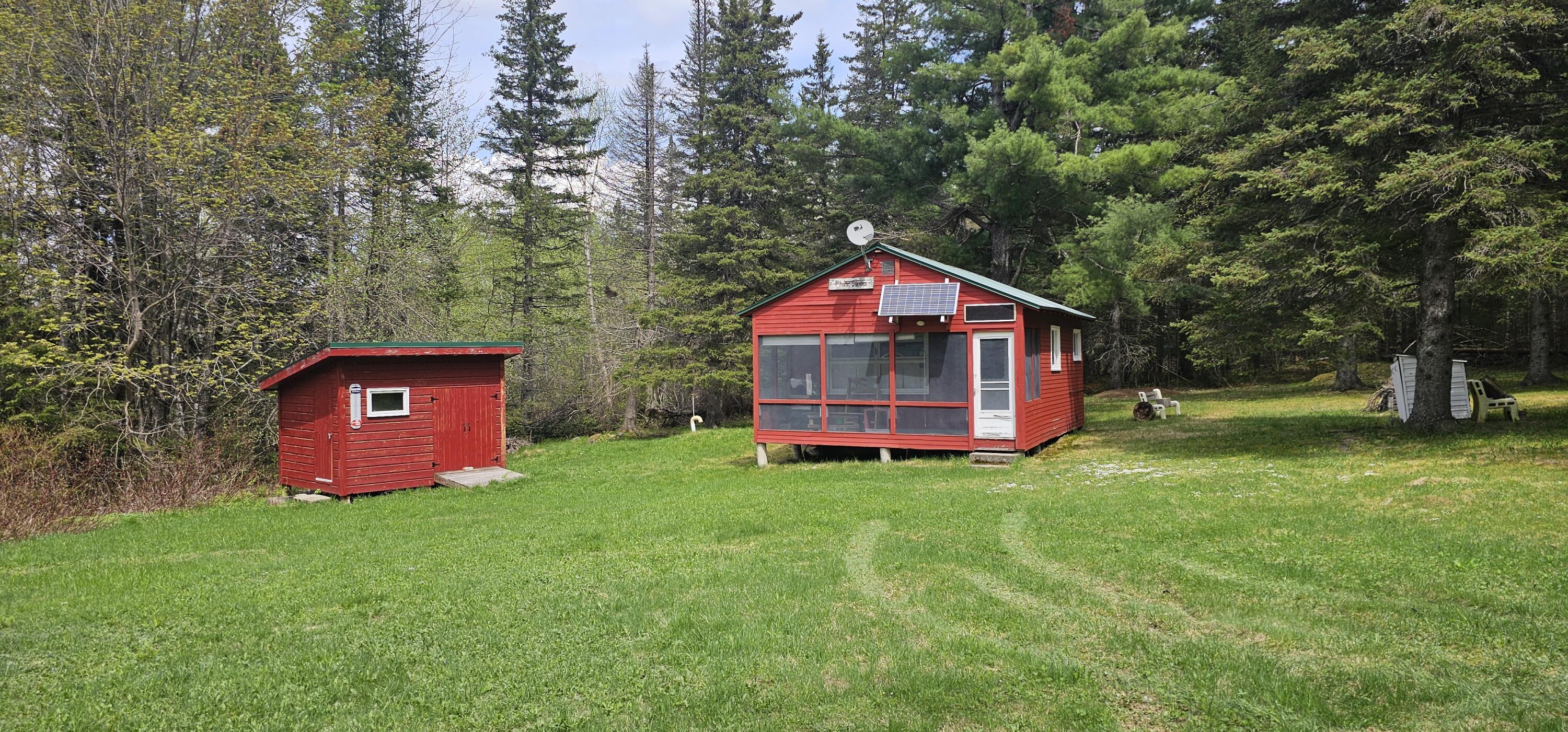 457 Porter Nadeau Road Eustis, ME 04936 - Photo 3 of 22 Shed and camp
