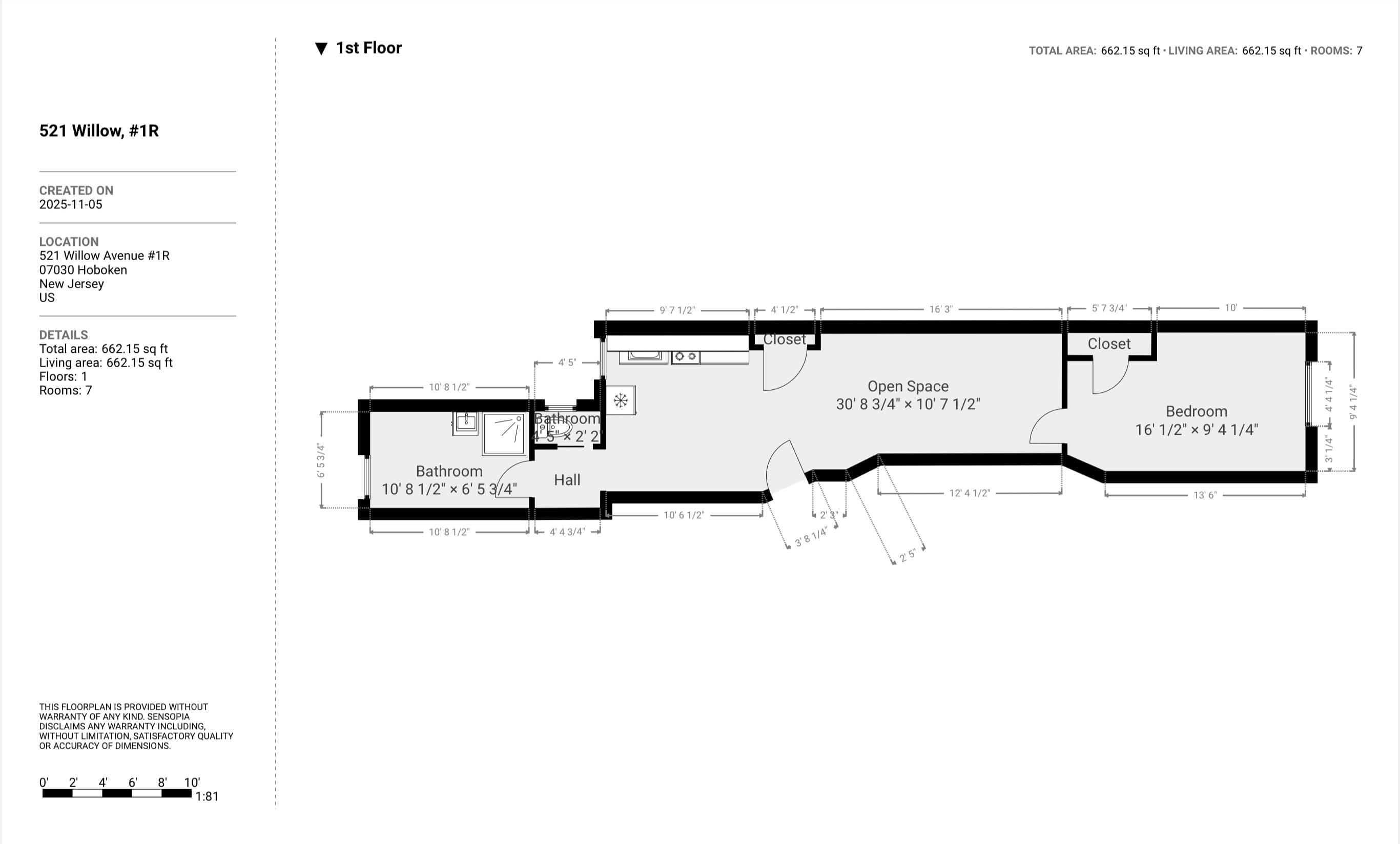 521 Willow Avenue, Unit 1R Hoboken, NJ 07030 - Photo 15 of 15