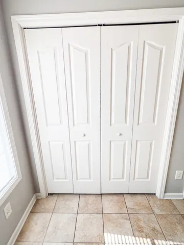 a view of a door in a house