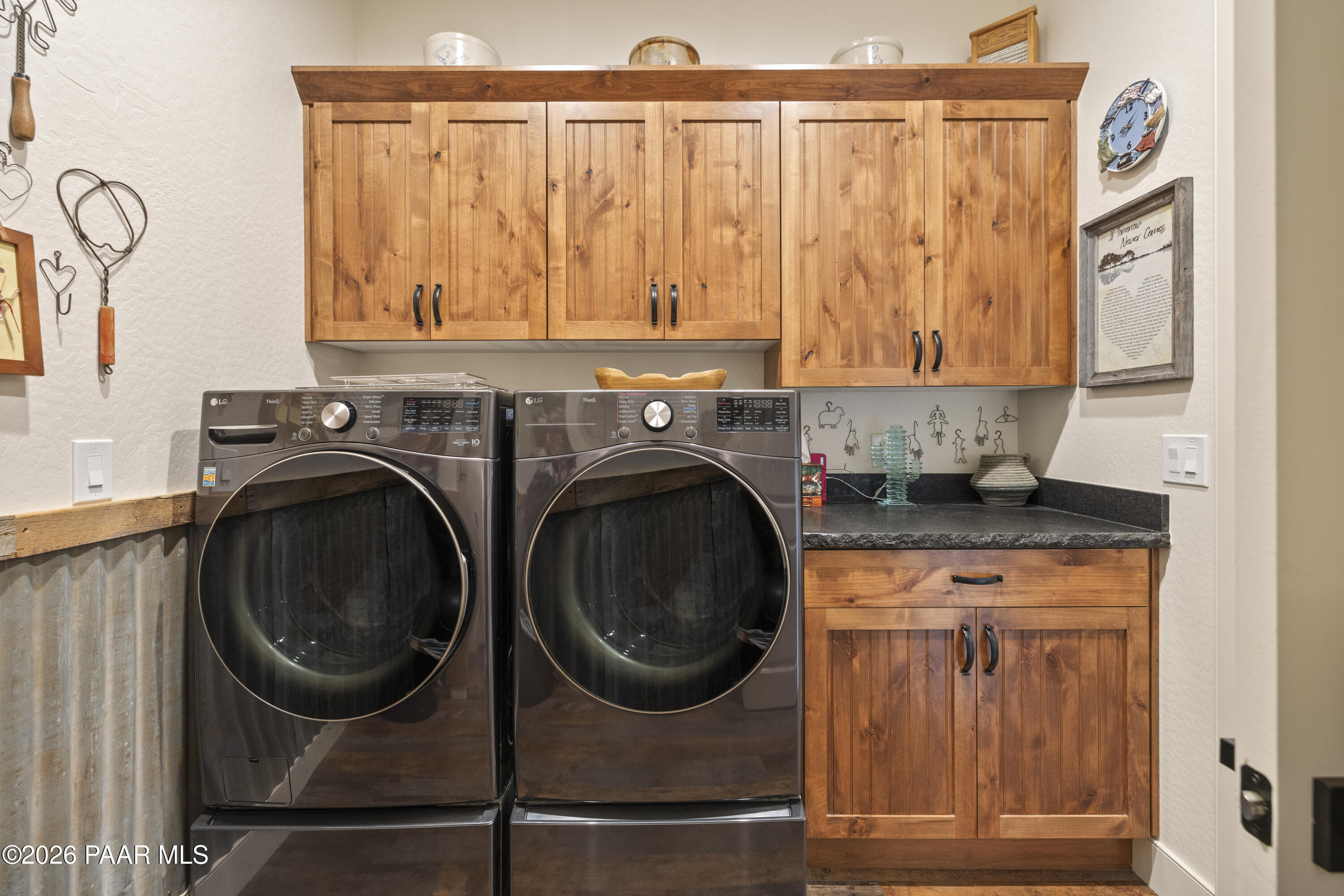 1399 East Western Way Paulden, AZ 86334 - Photo 11 of 44 a utility room with dryer and washer