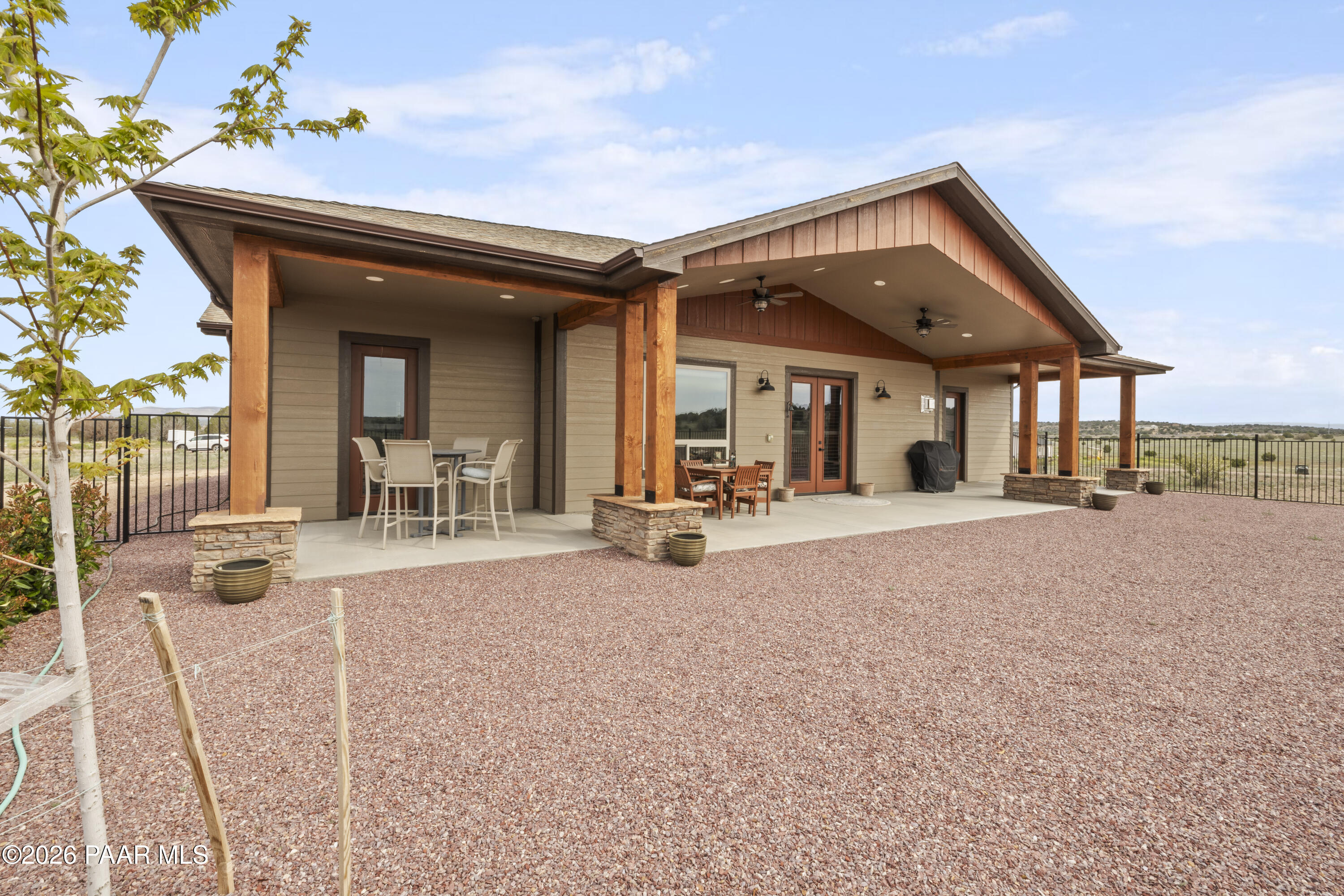 1399 East Western Way Paulden, AZ 86334 - Photo 35 of 44 a view of a house with a patio