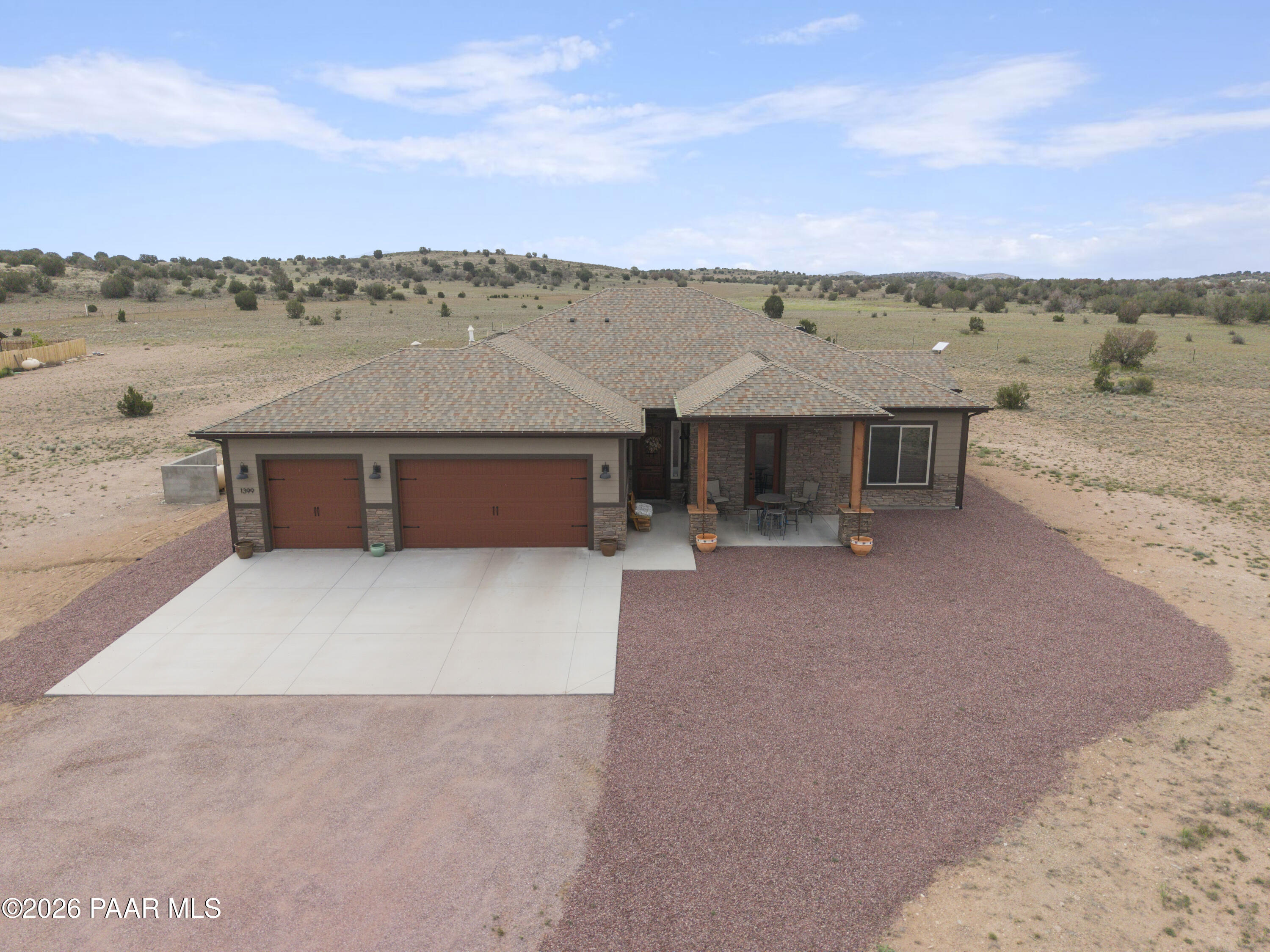 1399 East Western Way Paulden, AZ 86334 - Photo 39 of 44 a view of a terrace with a lake view