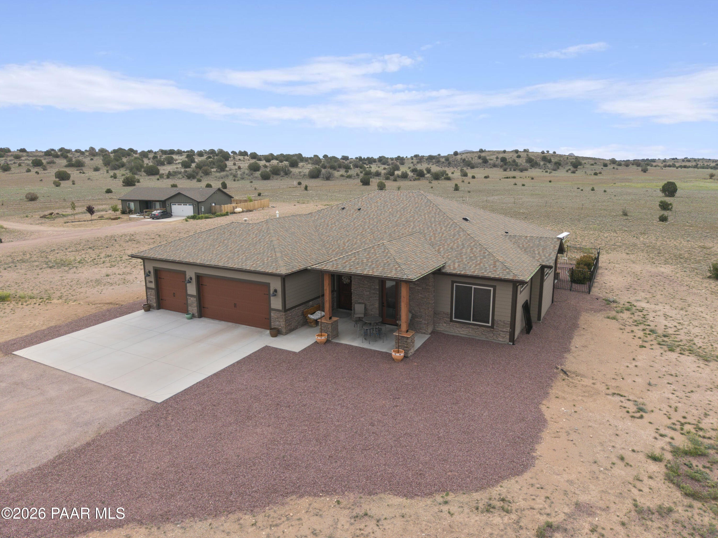 1399 East Western Way Paulden, AZ 86334 - Photo 40 of 44 an aerial view of a house
