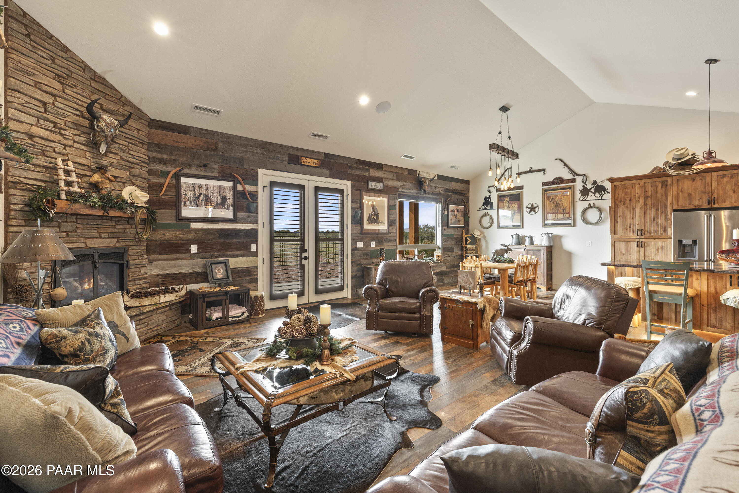 1399 East Western Way Paulden, AZ 86334 - Photo 10 of 44 a living room with furniture kitchen view and a large window