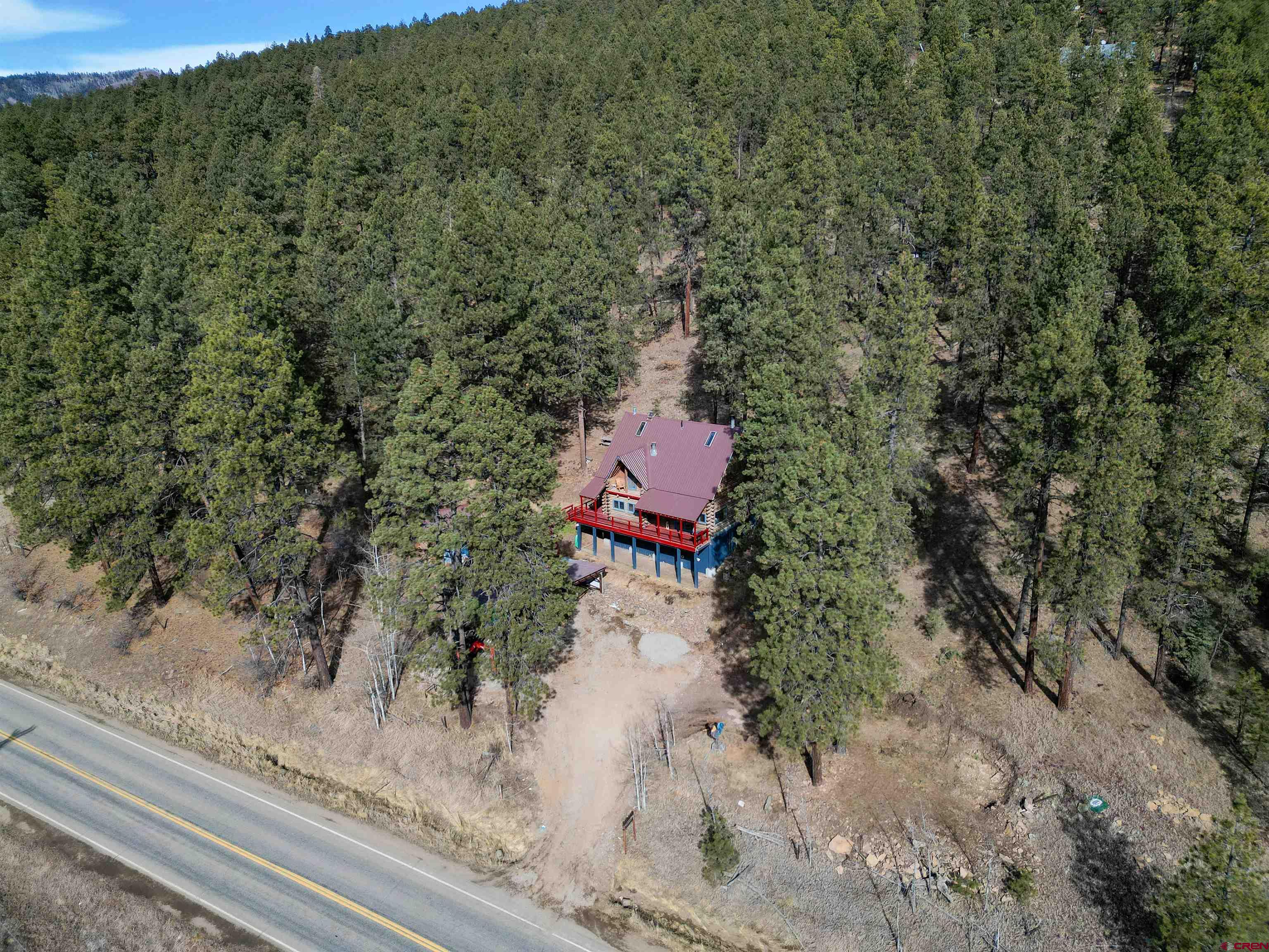 78 Groves Drive Durango, CO 81301 - Photo 34 of 35 a view of a yard with a tree