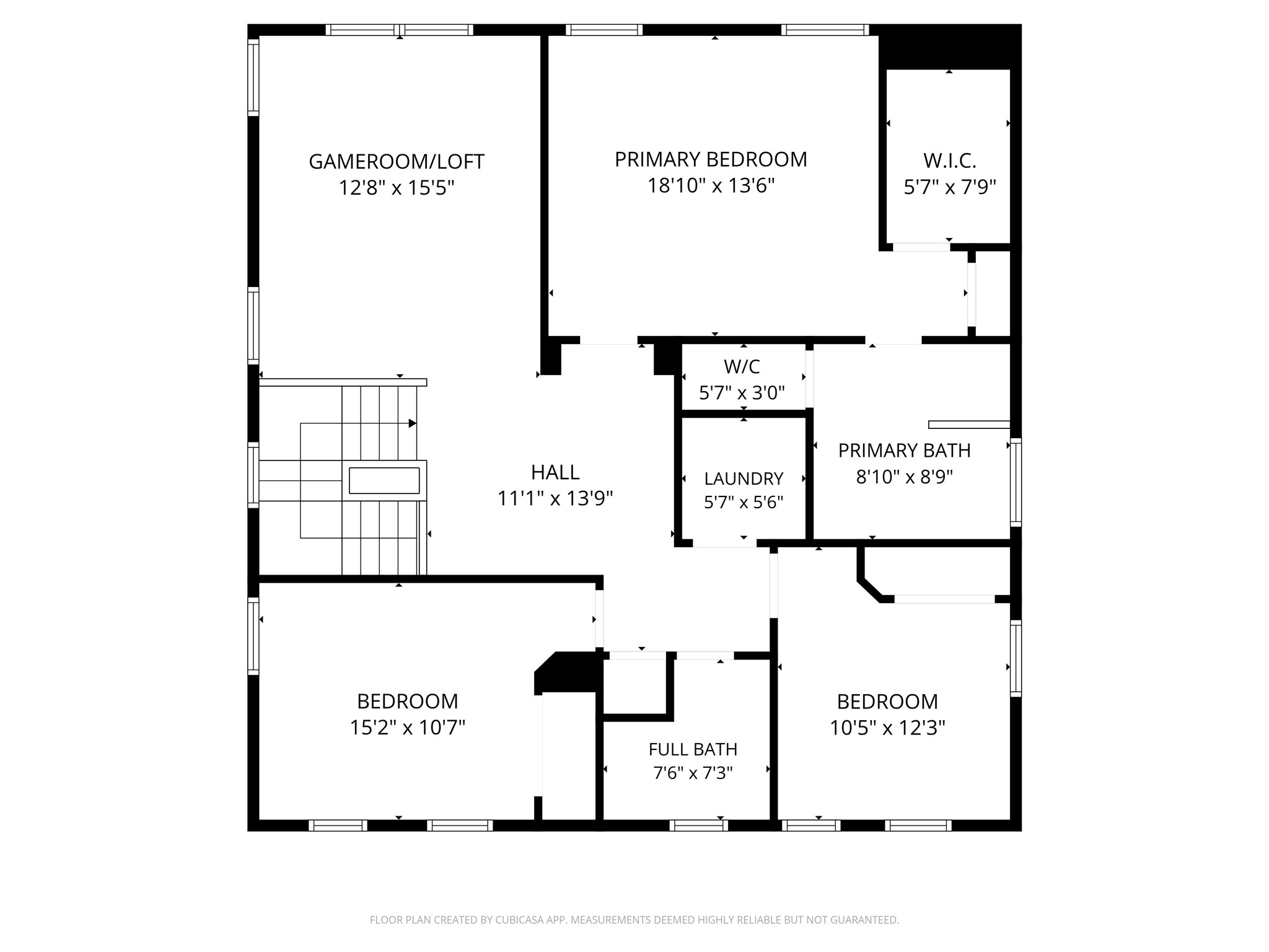 2107 Parnevik Place Conroe, TX 77304 - Photo 44 of 44 SECOND FLOOR FLOORPLAN
