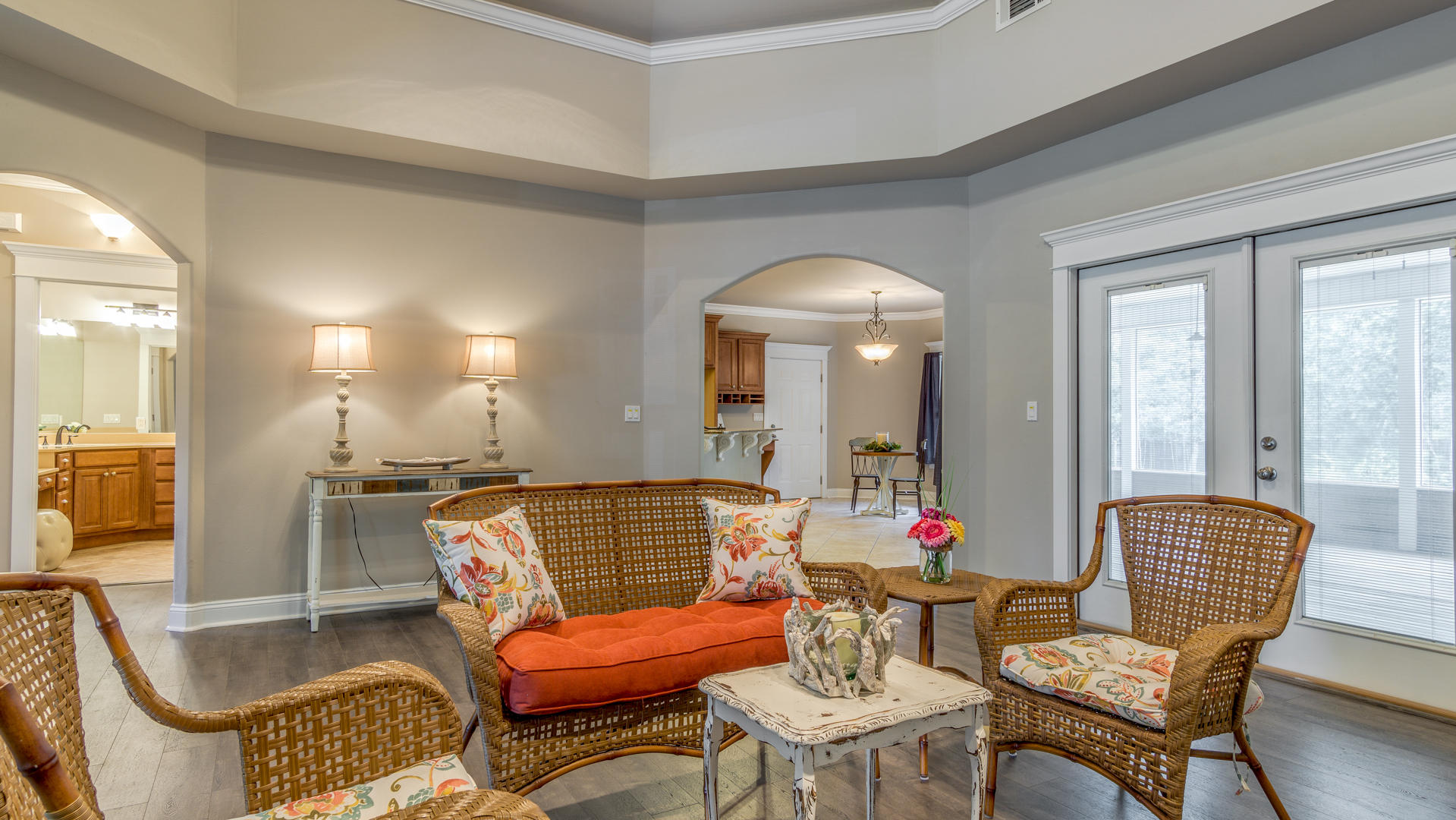 691 Mallet Bayou Road Freeport, FL 32439 - Photo 3 of 49 a living room with furniture and a large window