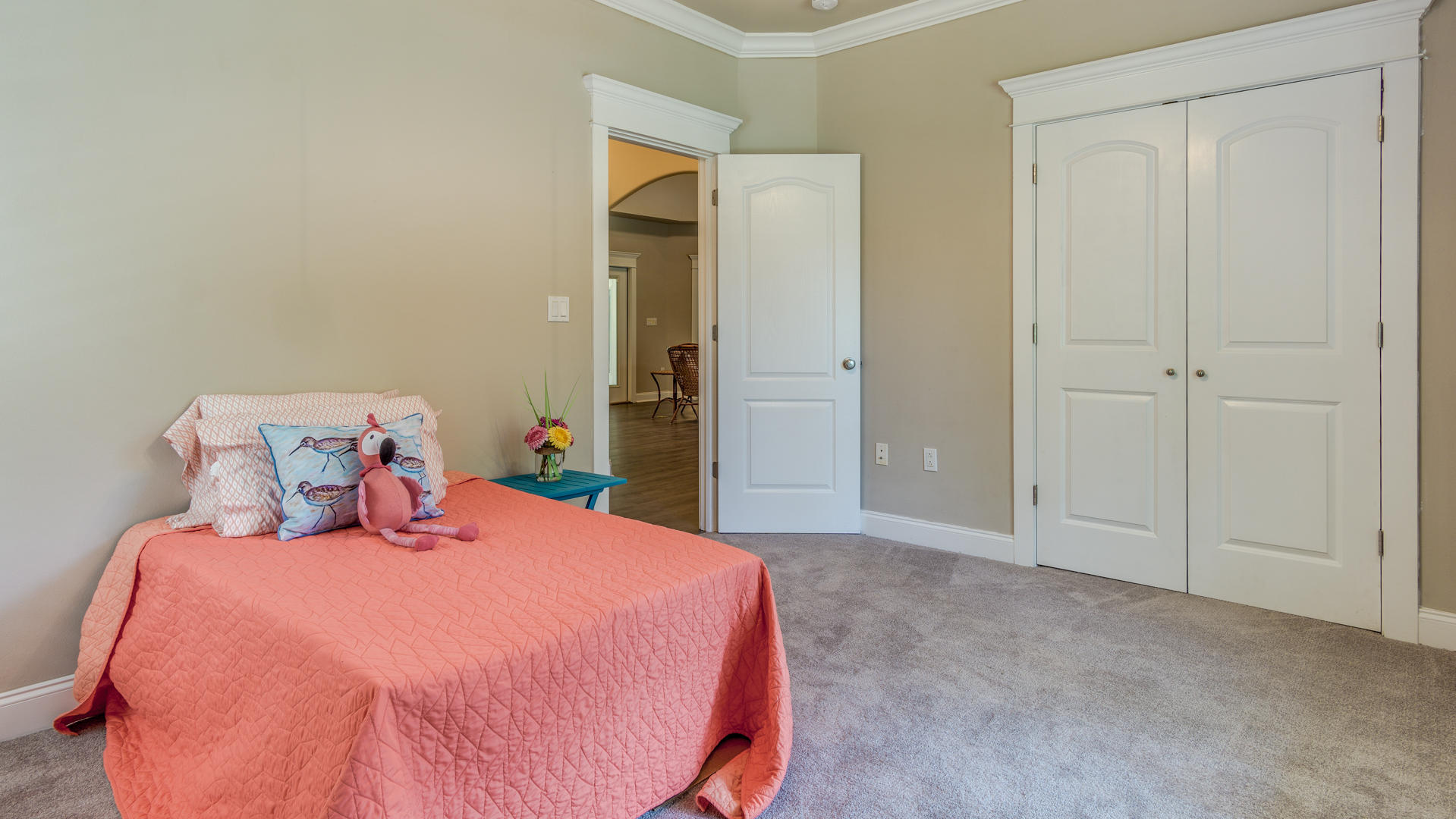 691 Mallet Bayou Road Freeport, FL 32439 - Photo 9 of 49 a bedroom with a bed and a closet