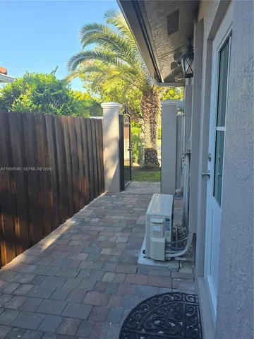 a view of outdoor space and porch