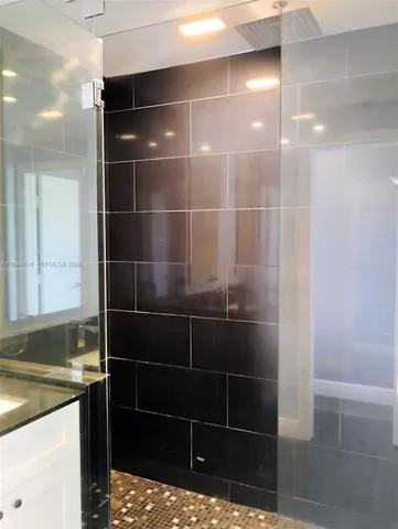 a view of an empty space