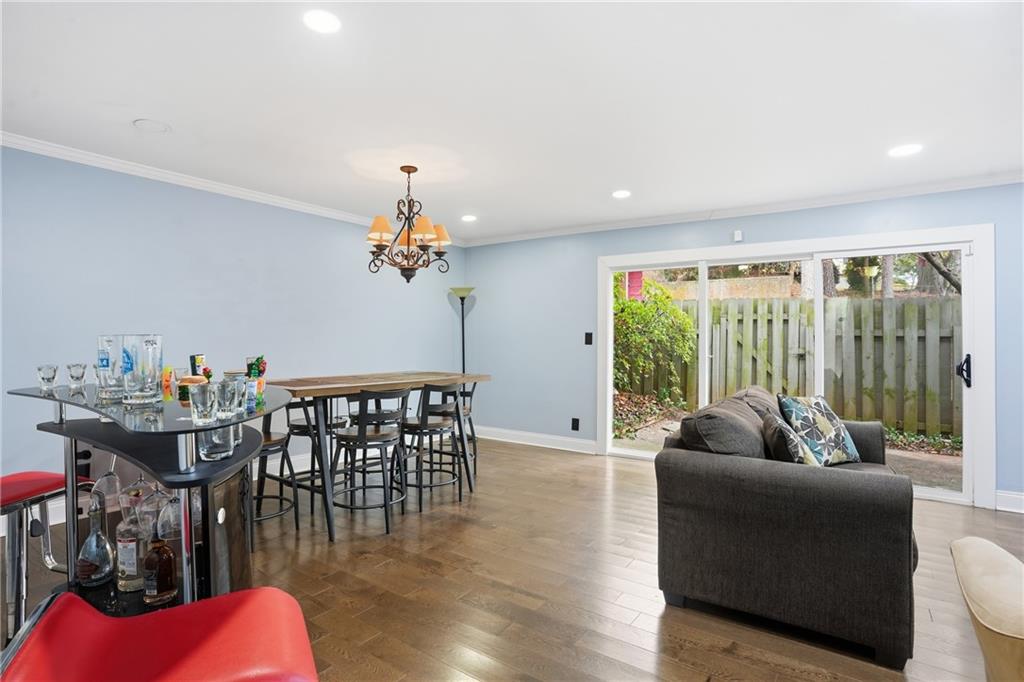 3320 Northcrest Road, Unit C Atlanta, GA 30340 - Photo 5 of 34 a living room with furniture and a large window