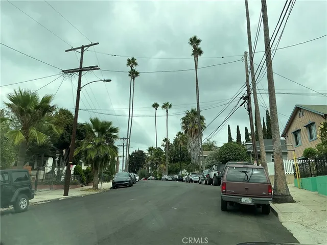 a car parked on the side of the road
