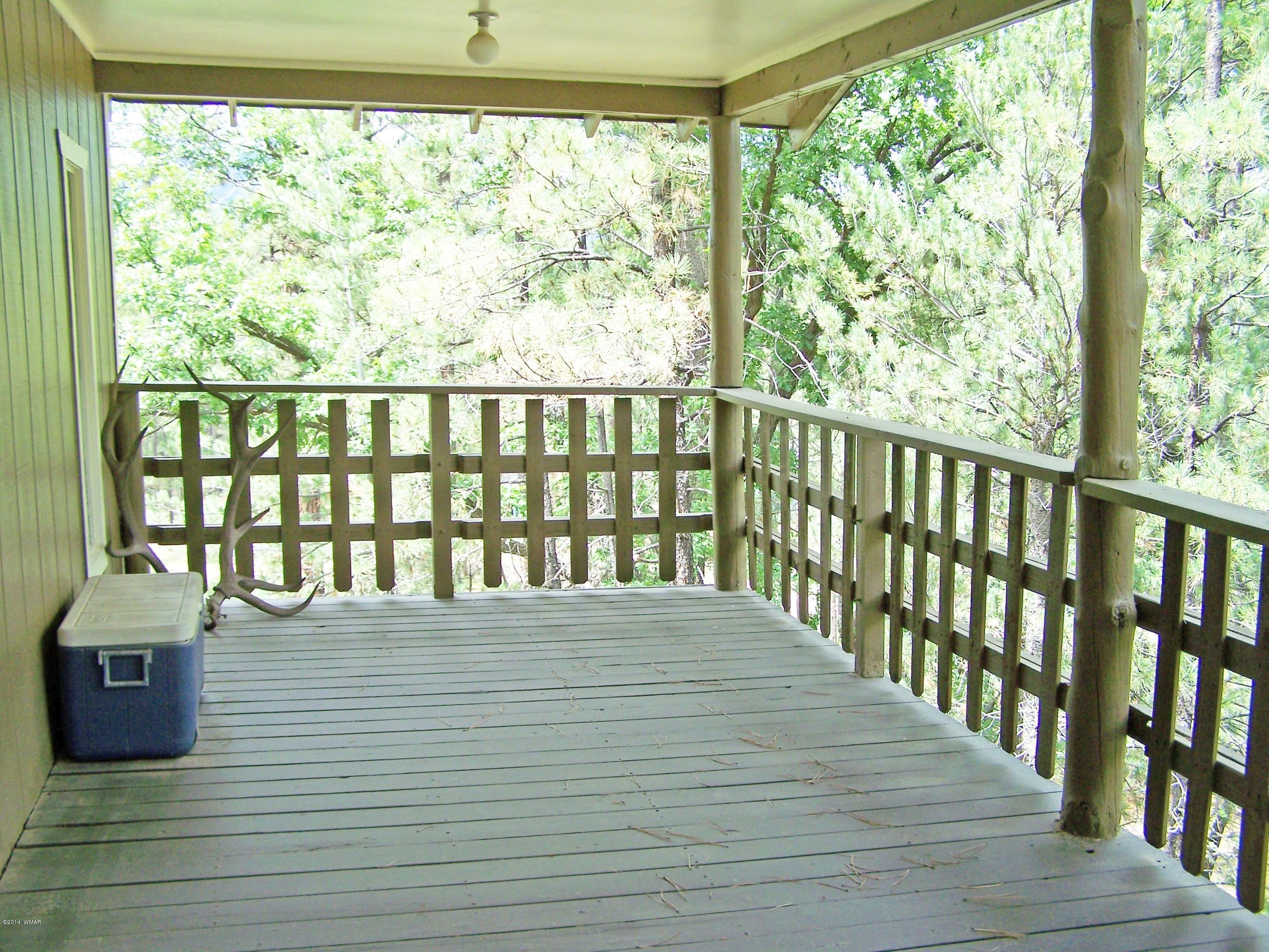 7 County Road 2135 Alpine, AZ 85920 - Photo 15 of 16 a view of a room with wooden floor