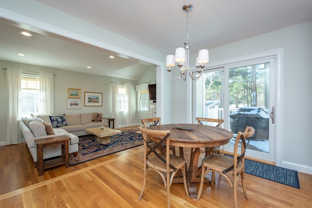 7 July Road Sudbury, MA 01776 - Photo 9 of 41 a view of a dining room with furniture window and wooden floor