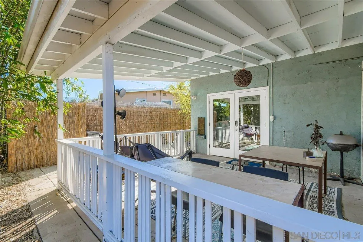 3275 East Virgo Road San Diego, CA 92105 - Photo 15 of 38 a view of balcony with furniture