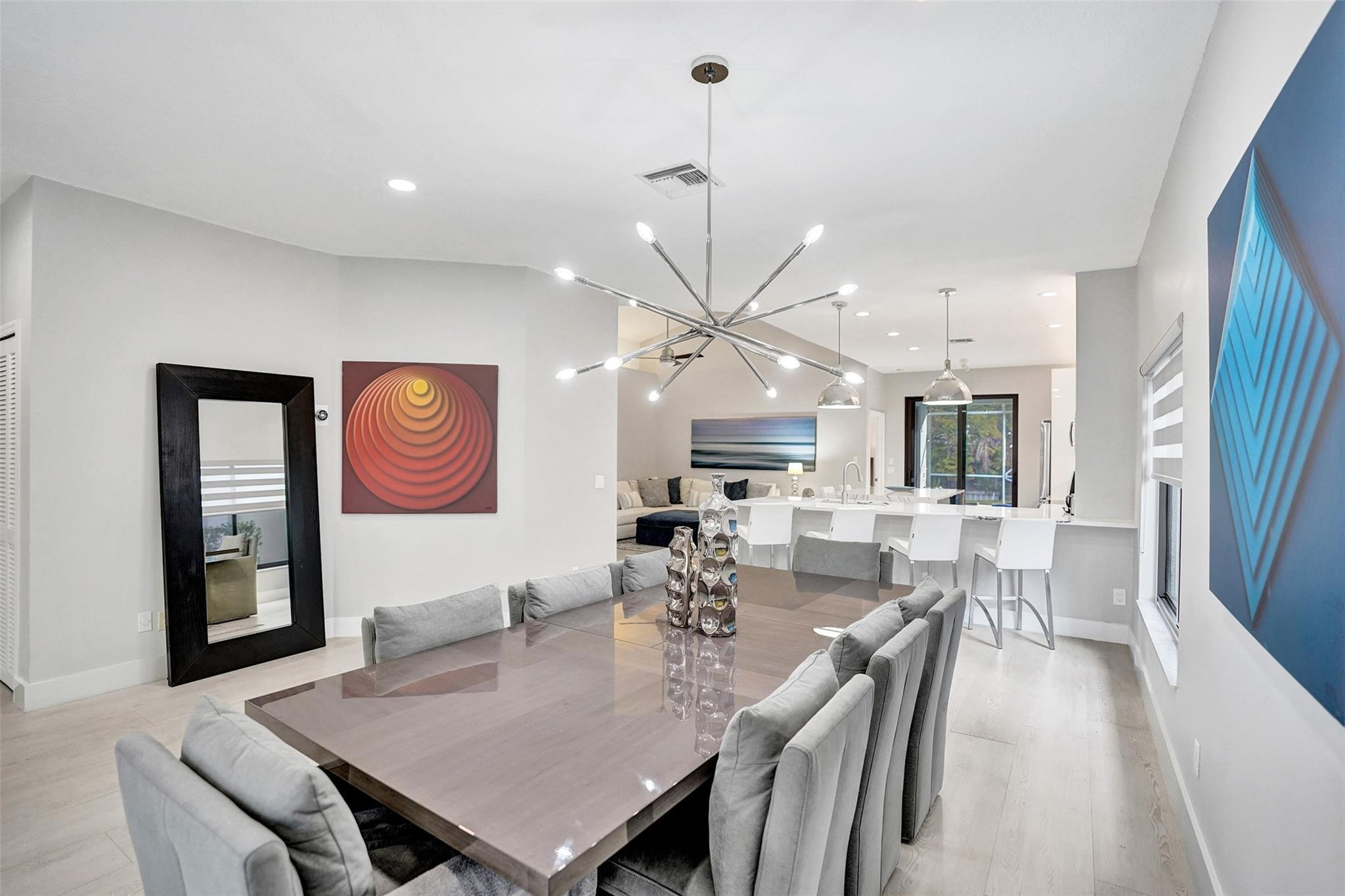 551 Anchor Point Delray Beach, FL 33444 - Photo 15 of 46 a view of a dining room with furniture