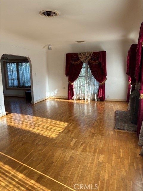 6314 Friends Avenue Whittier, CA 90601 - Photo 2 of 12 a view of kitchen and dining room with wooden floor