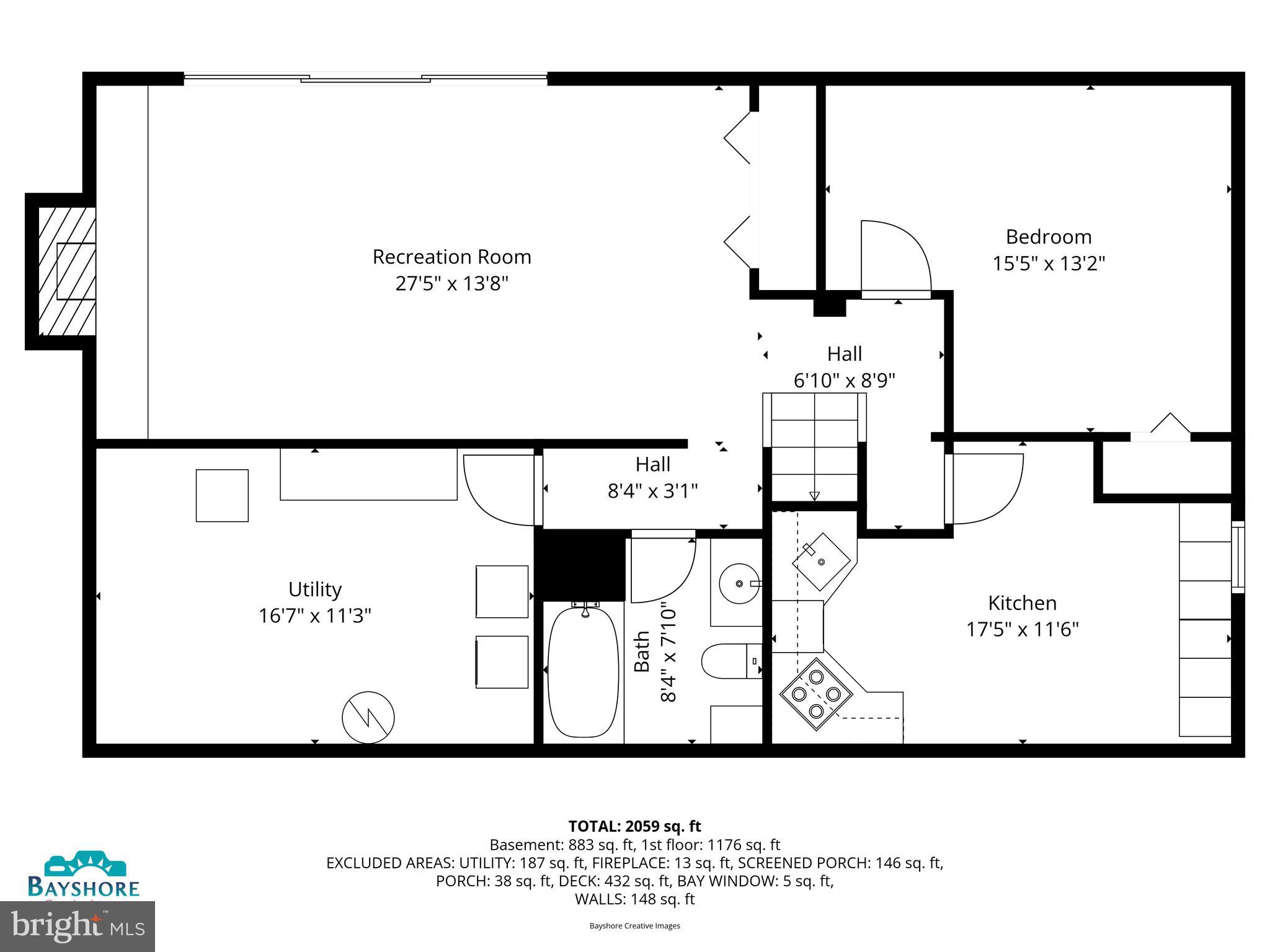 446 Kingwood Road Linthicum Heights, MD 21090 - Photo 45 of 46 Main level Floor plan
