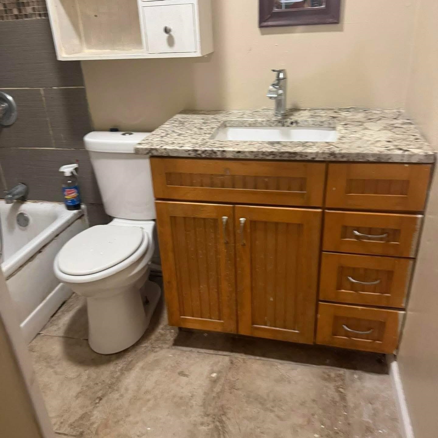 3596 Kendrick Road Memphis, TN 38108 - Photo 6 of 9 Bathroom featuring vanity and toilet