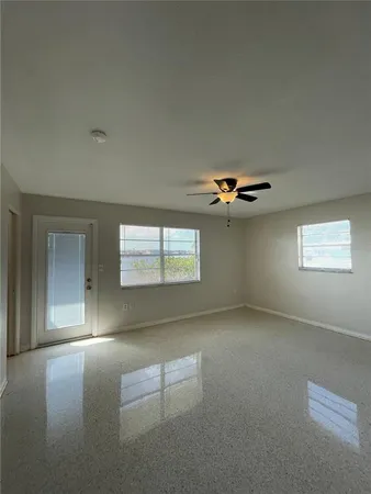 a view of empty room