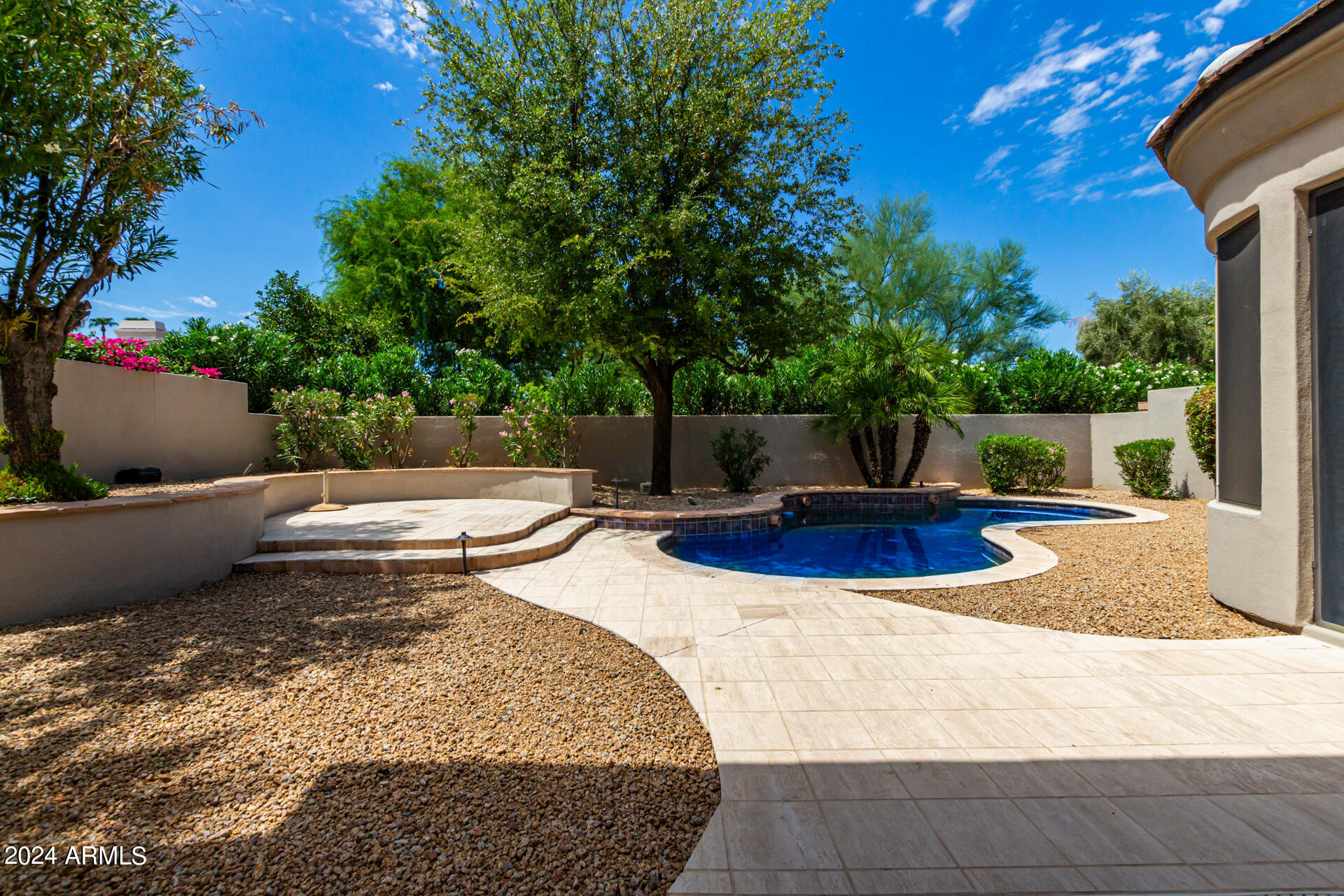 7705 East Doubletree Ranch Road, Unit 28 Scottsdale, AZ 85258 - Photo 38 of 49 Spacious Backyard
