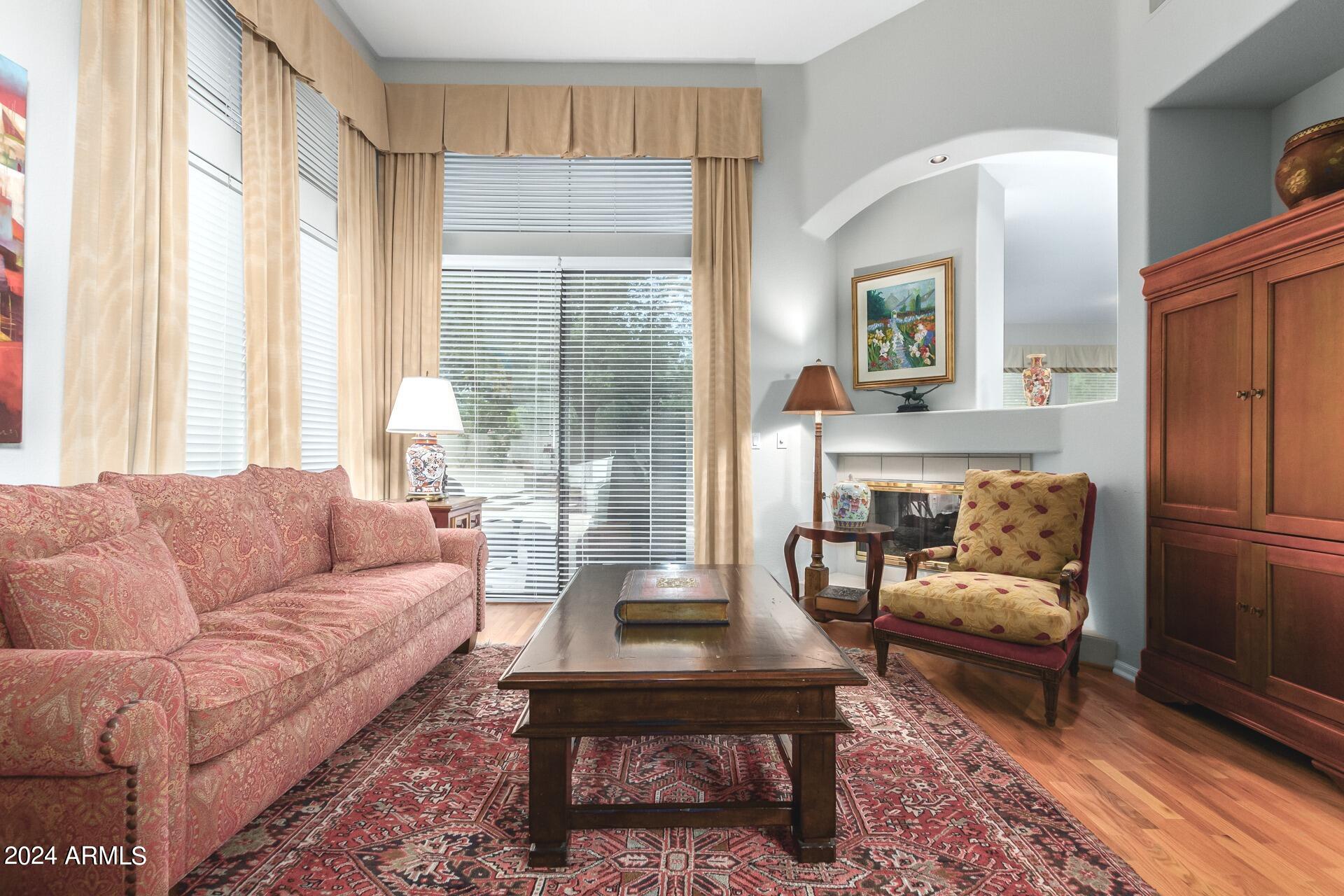 7705 East Doubletree Ranch Road, Unit 28 Scottsdale, AZ 85258 - Photo 5 of 49 Living Room