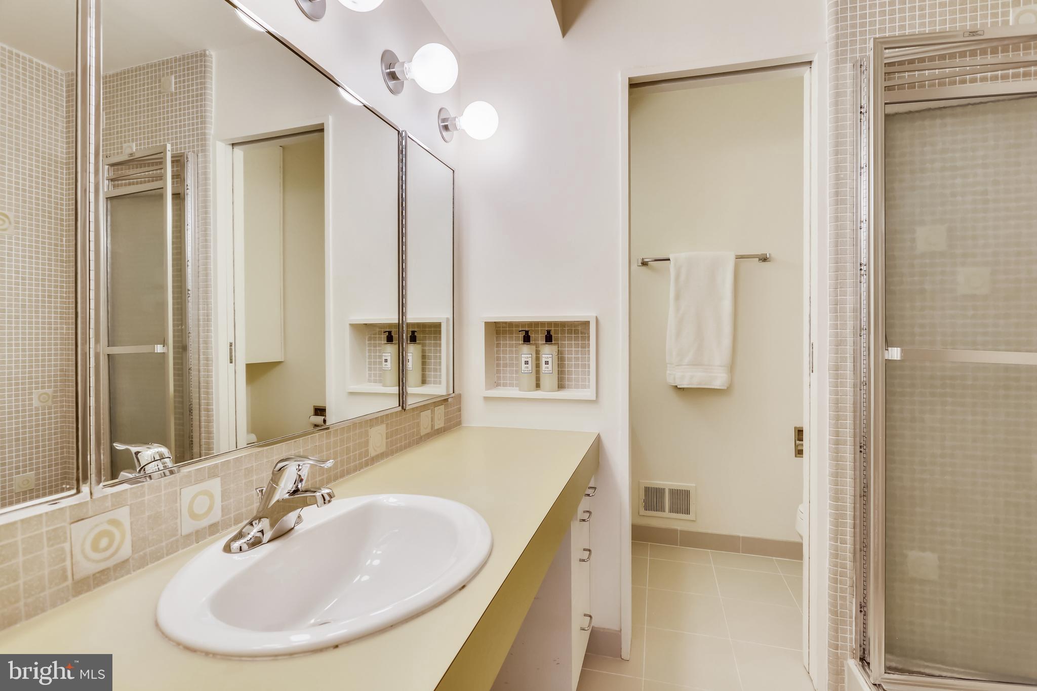 3928 Rickover Road Silver Spring, MD 20902 - Photo 25 of 62 a bathroom with a sink a toilet and shower