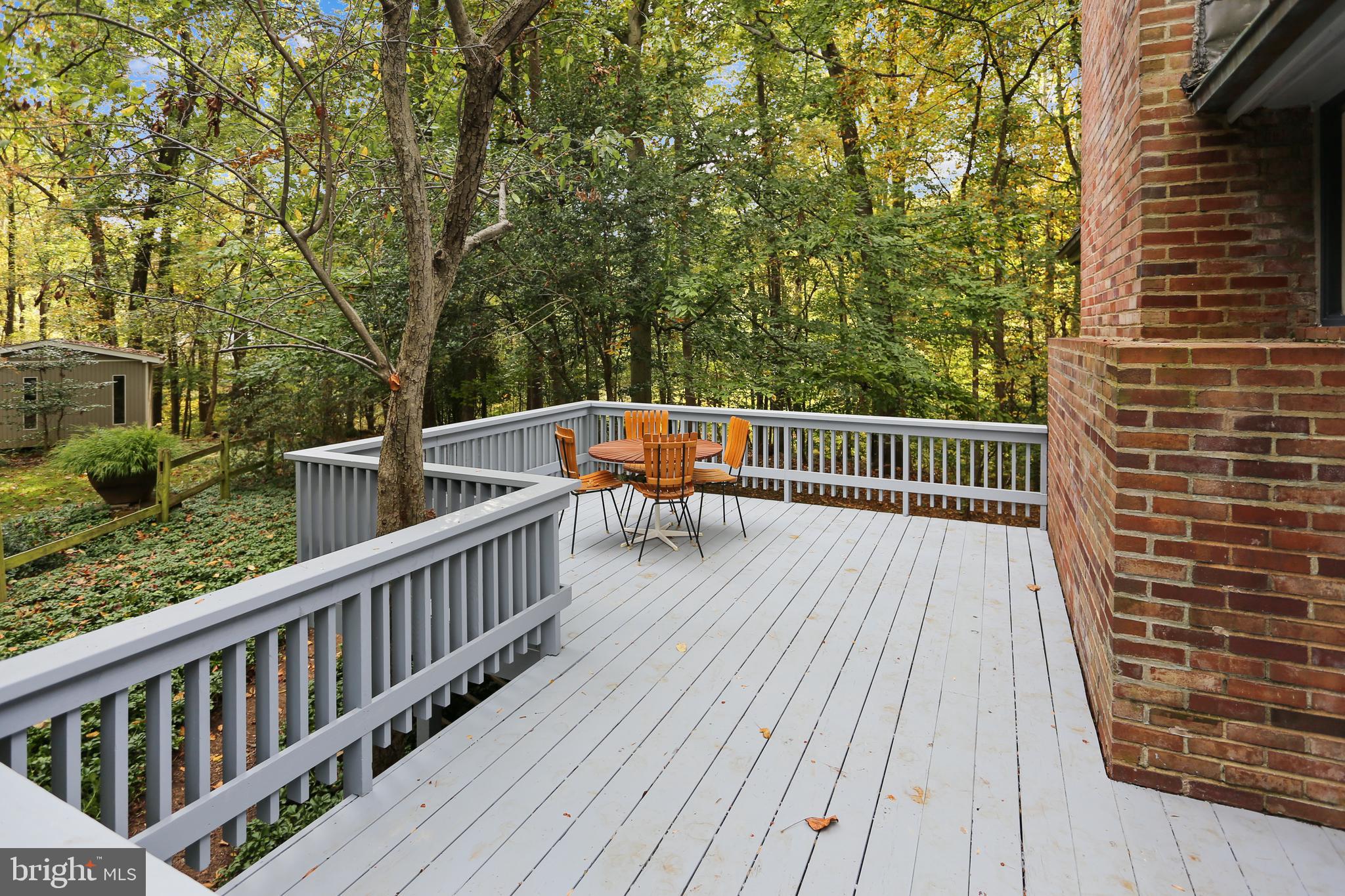3928 Rickover Road Silver Spring, MD 20902 - Photo 53 of 62 a view of balcony with deck and wooden floor