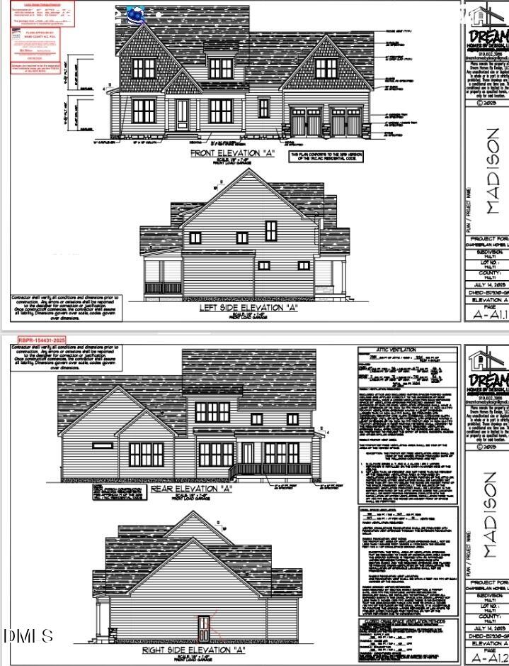 9600 Chris Drive Raleigh, NC 27603 - Photo 2 of 4 a picture of a floor plan and a building