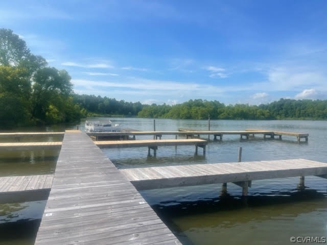 17121 Arrow Point Drive Orange, VA 22960 - Photo 3 of 9 a view of swimming pool with seating area and lake view