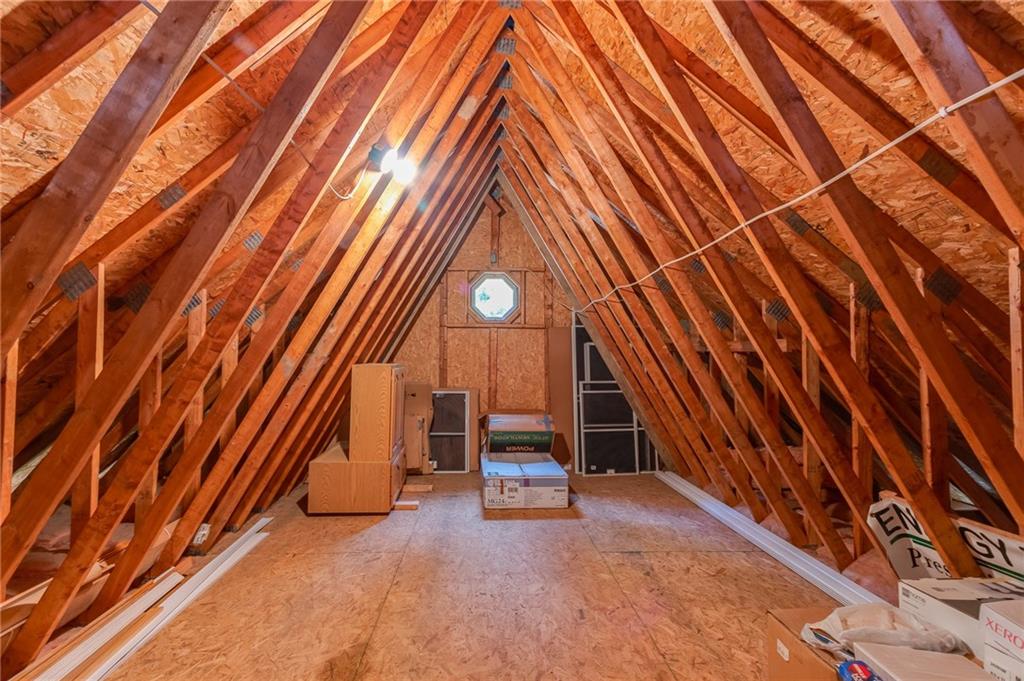 156 West Mowry Road Monaca, PA 15061 - Photo 14 of 25 Over top of the garage is storage galore!