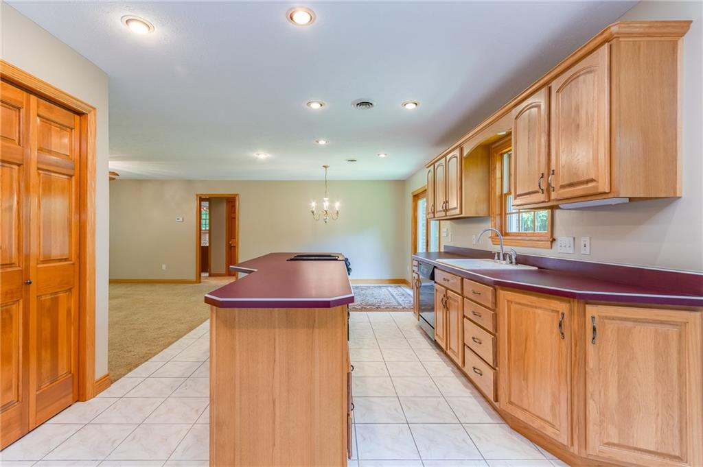 156 West Mowry Road Monaca, PA 15061 - Photo 6 of 25 Pantry to the left - you can really see how open concept this is in this picture