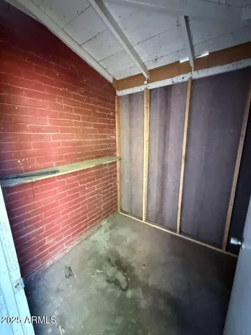 a view of a small space