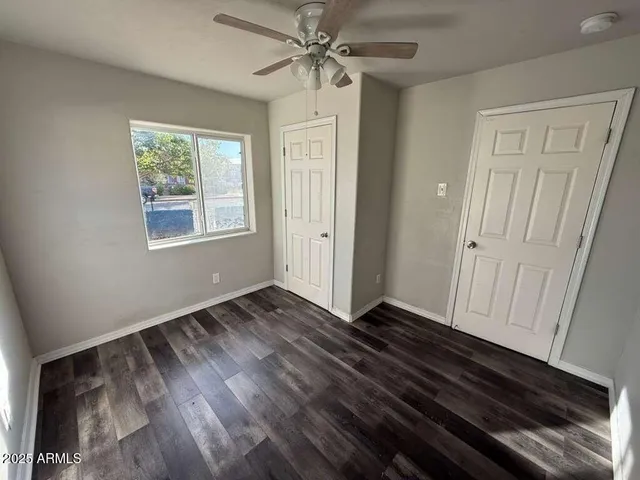 wooden floor in an empty room