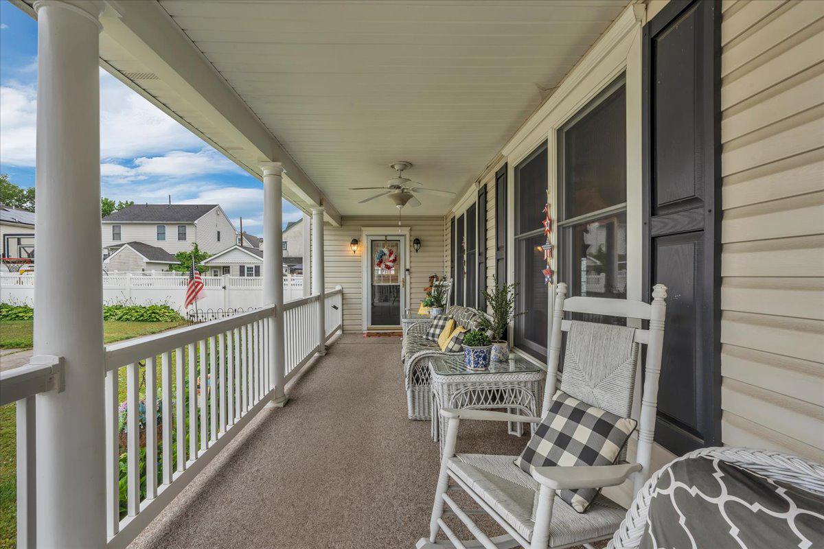 130 East Hancock Street Riverside, NJ 08075 - Photo 4 of 28 Relaxing front porch