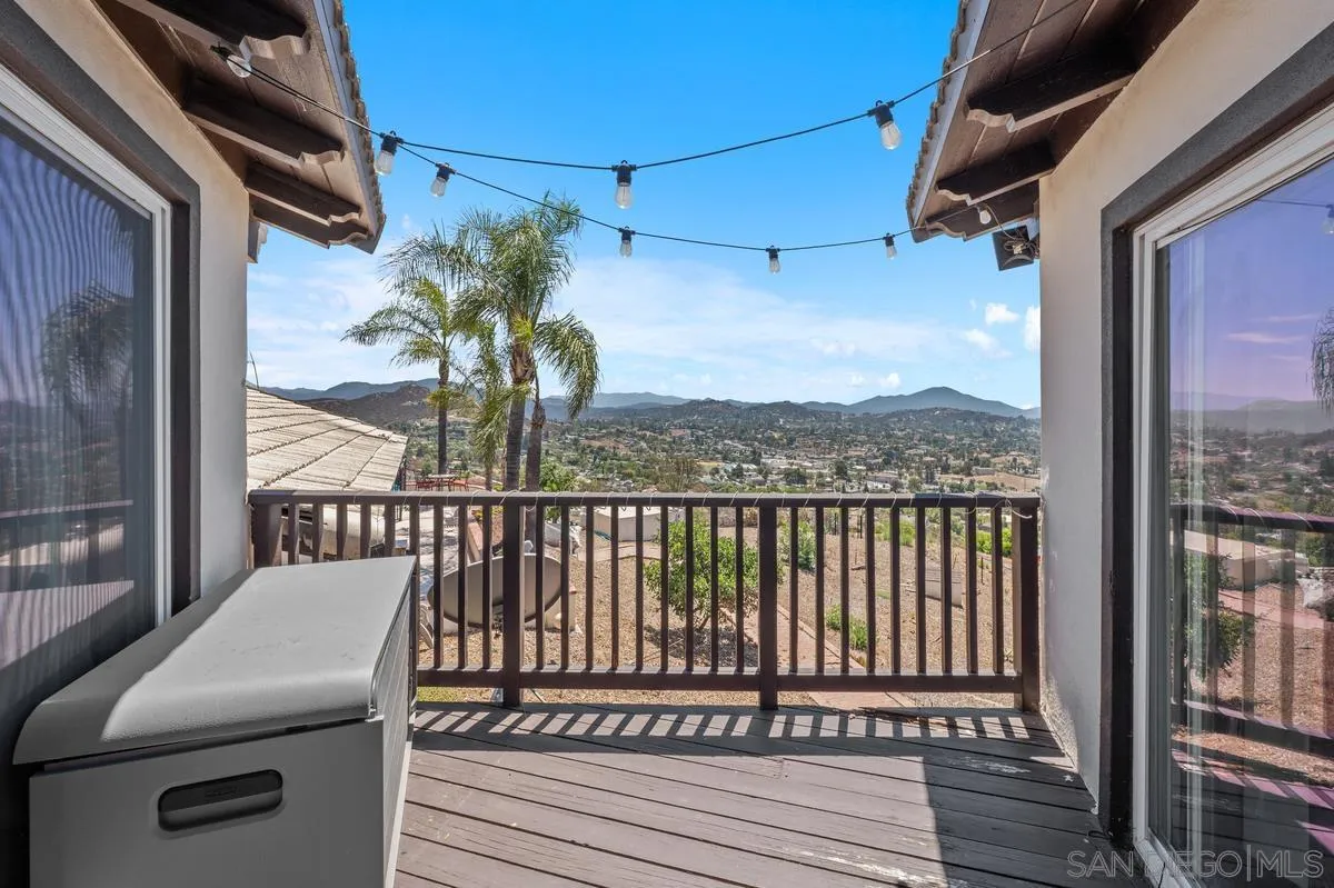 2155 Vista Valley Rim Place El Cajon, CA 92019 - Photo 12 of 61 a view of balcony with furniture