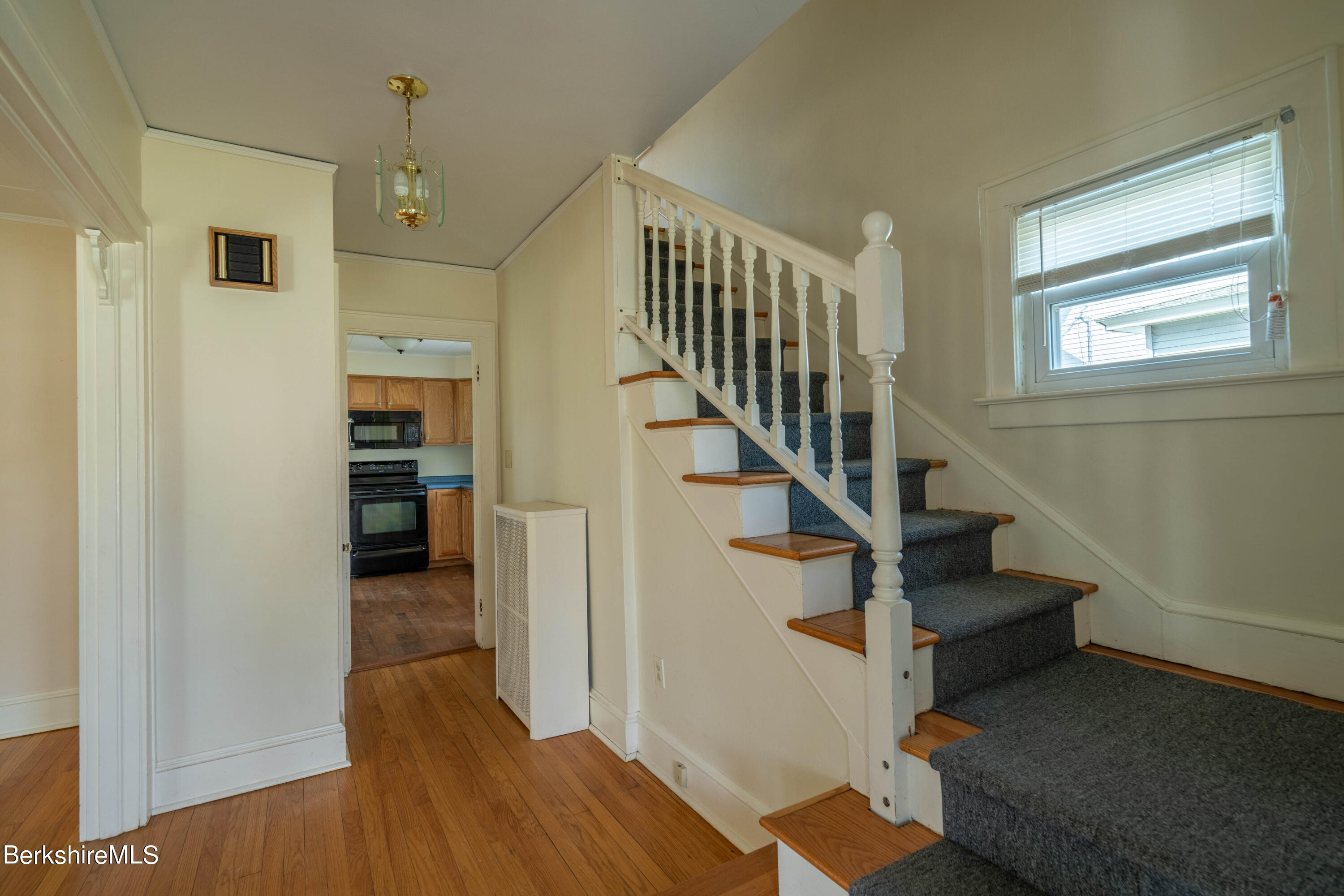148 Holmes Road Pittsfield, MA 01201 - Photo 15 of 30 Hallway//stairs