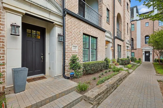 a view of a building with garden