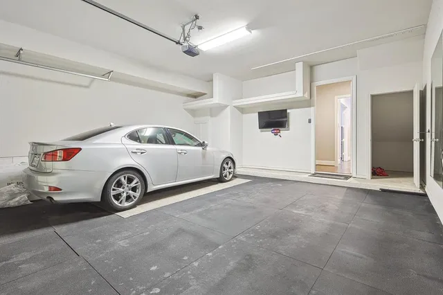 a view of car garage