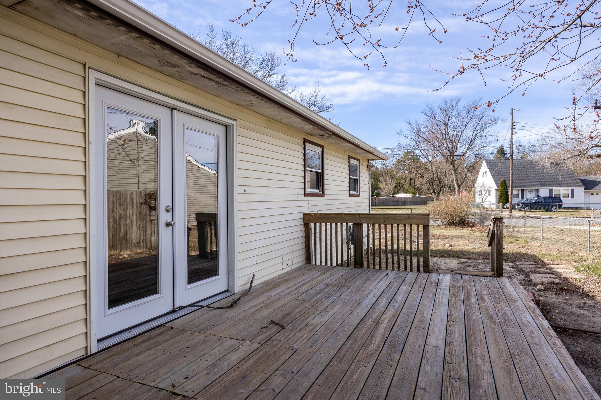 20 Mac Knight Drive Pine Hill, NJ 08021 - Photo 41 of 48 Back yard deck