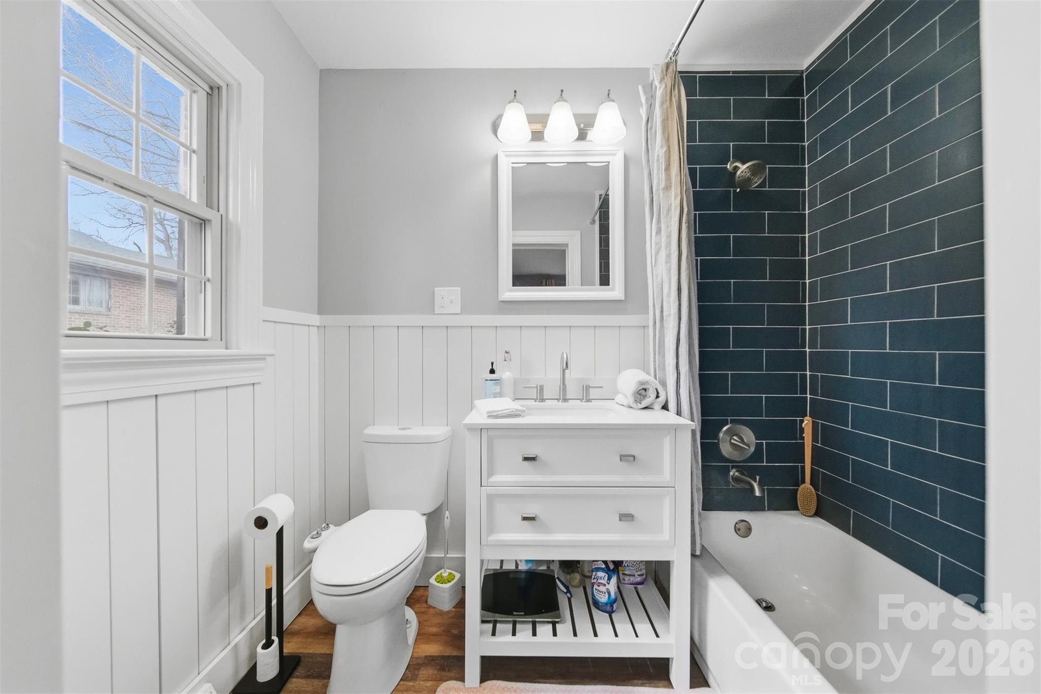 705 2nd Avenue Northeast Conover, NC 28613 - Photo 22 of 43 a bathroom with a sink toilet and shower
