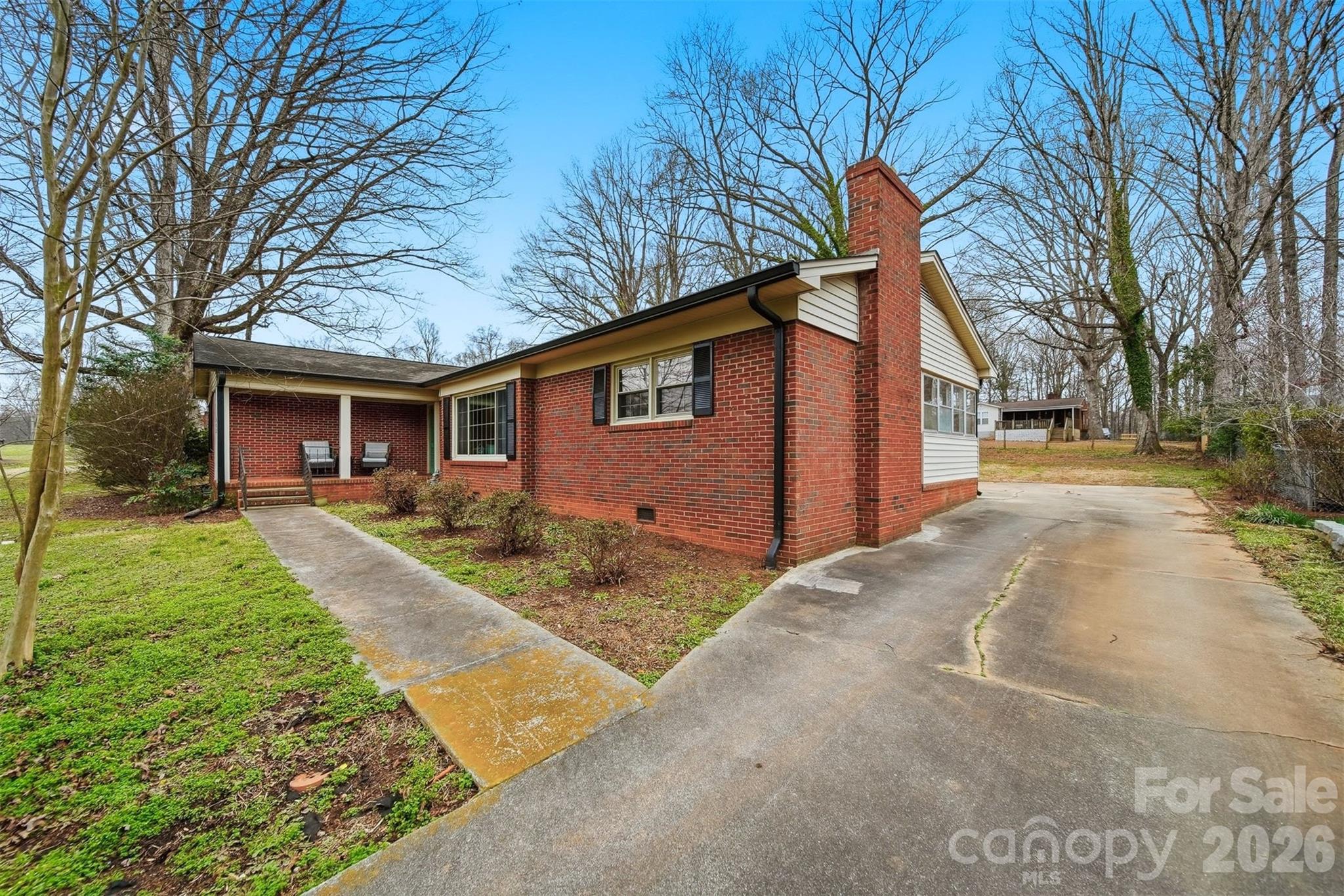 705 2nd Avenue Northeast Conover, NC 28613 - Photo 35 of 43 a view of a house with a yard