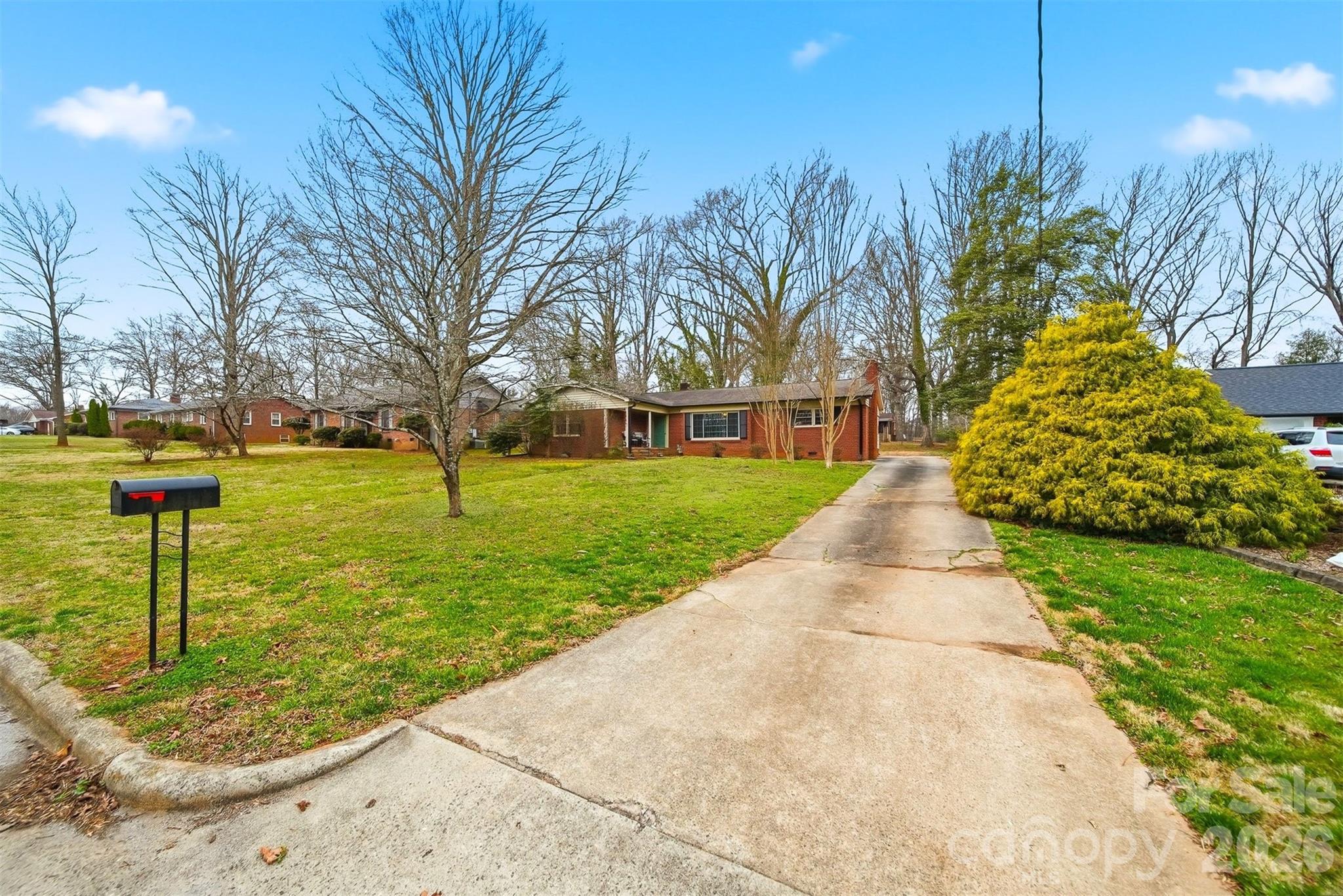 705 2nd Avenue Northeast Conover, NC 28613 - Photo 36 of 43 a view of a park with large trees