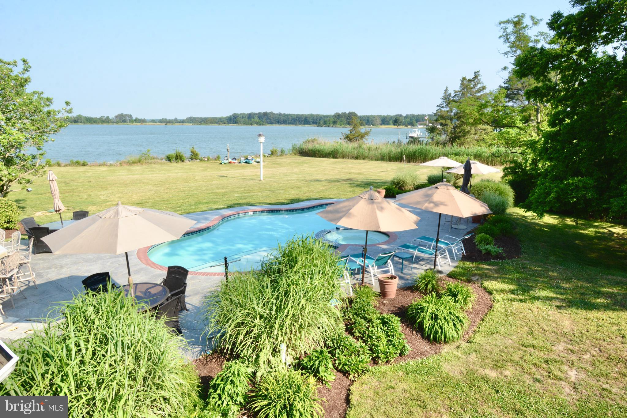 1669 Town Point Road Cambridge, MD 21613 - Photo 1 of 59 Waterfront With Salt Water Heated Pool