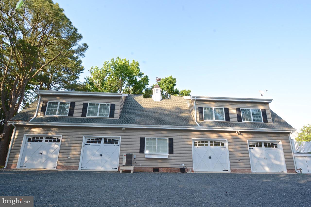 1669 Town Point Road Cambridge, MD 21613 - Photo 14 of 59 Four Car Garage with Apartment Above